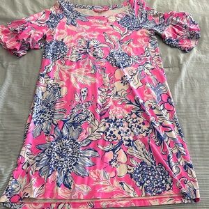 Lilly Pulitzer size M dress. Pink, blue and white